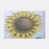 Mooie zonnebloem deurmat (Voorkant)