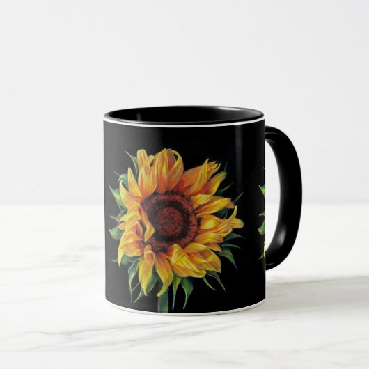 **MOOIE ZONNEBLOEM MOK** MOK (Voorkant rechts)