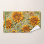 Mooie zonnebloem Populair Collectie Bad Handdoek (Handdoek)