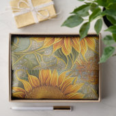 Mooie zonnebloem Populair Collectie Tissuepapier (Geschenk)