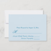 Mooie Zonnebloem RSVP Kaart (Achterkant)