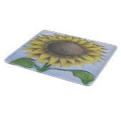 Mooie zonnebloem snijplank (Hoek)