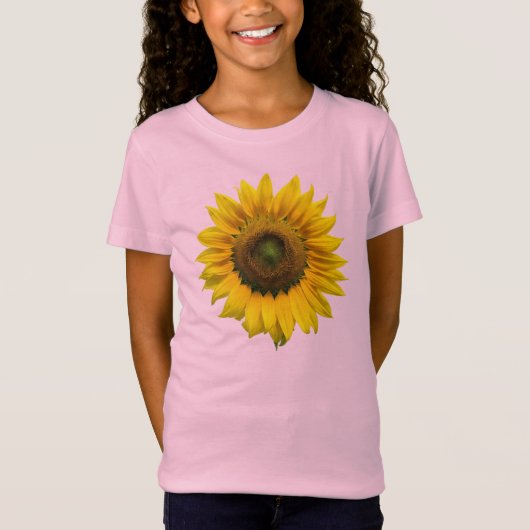 MOOIE ZONNEBLOEM T-SHIRT (Voorkant)