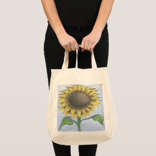 Mooie zonnebloem tote bag