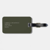 Mooie Zonnebloem Tuin Foto Bagage Label (Achterkant horizontaal)