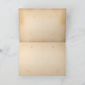 mooie zonnebloem vintage bedankkaartjes bedankkaart (Binnen)