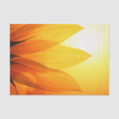 Mooie zonnebloem - Weefpapier Tissuepapier (Voorkant)