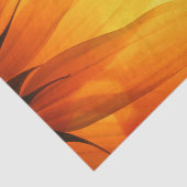 Mooie zonnebloem - Weefpapier Tissuepapier (Detail)