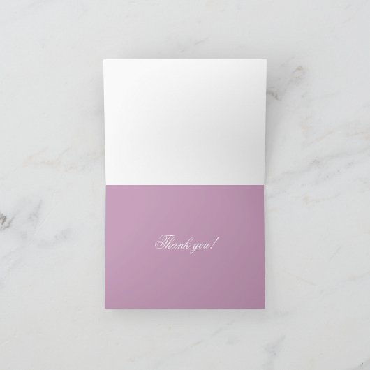 Mooie zonnebloemen bedankkaart (Binnen)