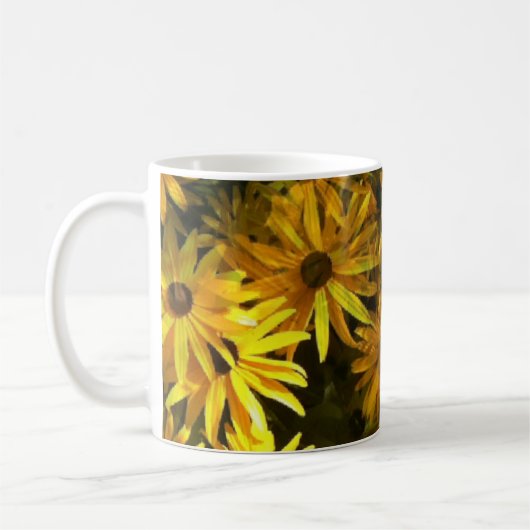 Mooie zonnebloemen KoffieMok (Links)