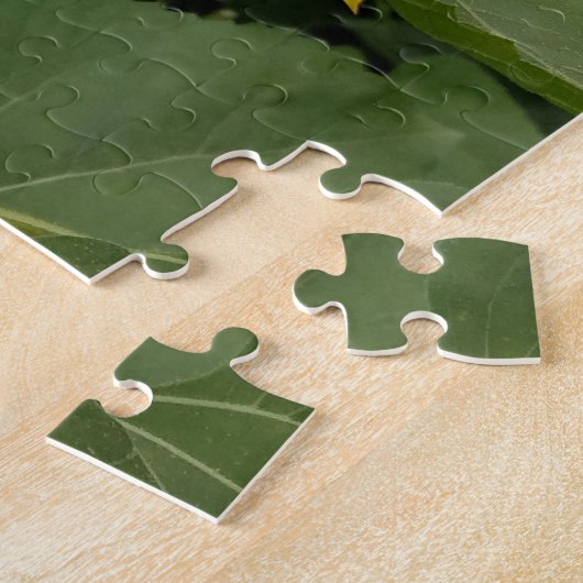 Mooie zonnebloemen legpuzzel (Zijkant)