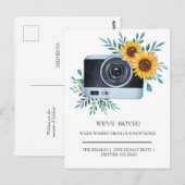 Mooie zonnebloempitten, bewegend Briefkaart (Voorkant / Achterkant)