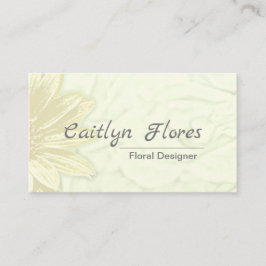 Mooie zonnebloempitten visitekaartje