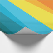 Mooie zonnebrand en Zee golven Cadeaupapier (Hoek)