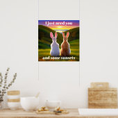 Mooie zonnebrand-Poster Poster (Keuken)