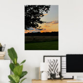 Mooie zonnebrand-Poster Poster (Thuiskantoor)