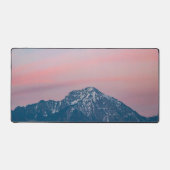 Mooie zonnehemel boven berg Storžič, Slove Bureaumat (Voorkant)