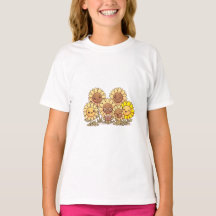 Mooie Zonnekleurige Vrienden T-Shirt
