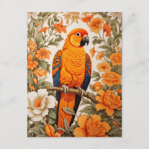 Mooie Zonnekonkoptra William Morris Geïnspireerd Briefkaart