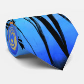 Mooie zonneMeer - Spiegelen - Oorspronkelijk schil Stropdas (Opgerold)