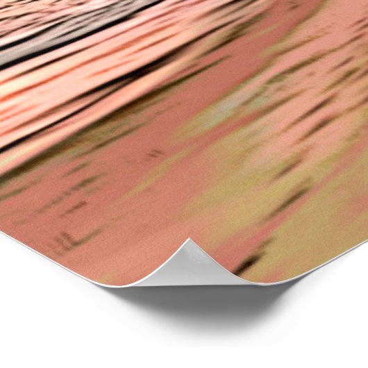 Mooie zonnestralen Palms Shakespeare Quote Poster (Hoek)