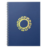 Mooie zonnetekening notitieboek (Voorkant)