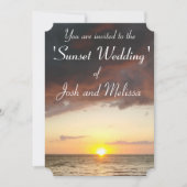 Mooie zonnevoetafdrukken kaart (Voorkant)