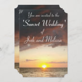 Mooie zonnevoetafdrukken kaart (Voorkant / Achterkant)