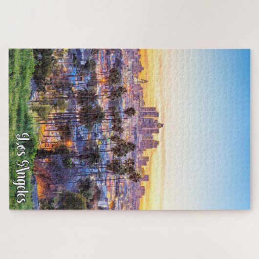 Mooie zonnige dag in Los Angeles, Californië Legpuzzel (Horizontaal)