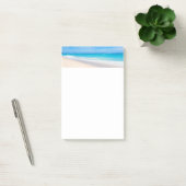 Mooie zonnige tropische strand foto post-it® notes (Kantoor)