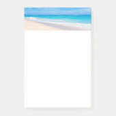 Mooie zonnige tropische strand foto post-it® notes (Voorkant)