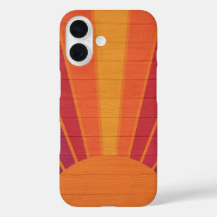 Mooie Zonnige Zonnestralen Zuidwestelijke Volkskun iPhone 16 Hoesje