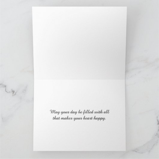 Mooie zonsondergang aan de horizon - Verjaardag Ka Kaart (Binnen)