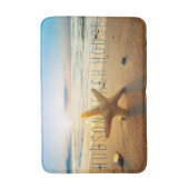 Mooie zonsondergang Aangepast winkelstrand Bath Ma Badmat (Voorkant Verticaal)