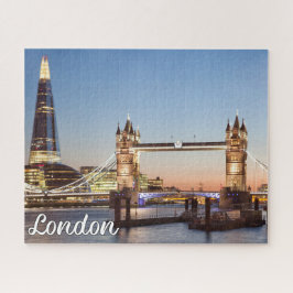 Mooie zonsondergang boven Londen, Engeland Legpuzzel