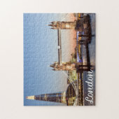 Mooie zonsondergang boven Londen, Engeland Legpuzzel (Verticaal)