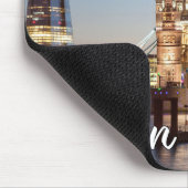 Mooie zonsondergang boven Londen, Engeland Muismat (Hoek)