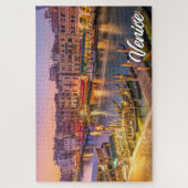 Mooie zonsondergang boven Venetië, Italië Legpuzzel (Verticaal)