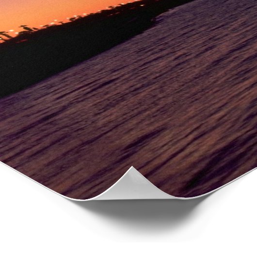 Mooie zonsondergang: Corpus Christi, tweeslacht, T Poster (Hoek)