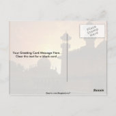 Mooie zonsondergang: Delhi, India Briefkaart (Achterkant)