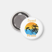Mooie zonsondergang in Florida Magneet (Voorkant / Achterkant)