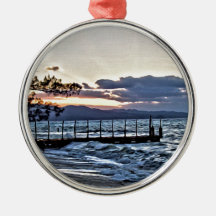 Mooie zonsondergang in Montego Bay, Jamaica