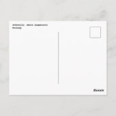 Mooie zonsondergang in Orbetello, Tuscany ansichtk Briefkaart (Achterkant)