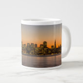 Mooie zonsondergang in San Francisco Grote Koffiekop (Voorkant rechts)