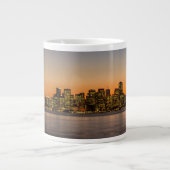 Mooie zonsondergang in San Francisco Grote Koffiekop (Voorkant)