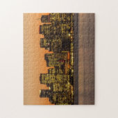 Mooie zonsondergang in San Francisco Legpuzzel (Verticaal)