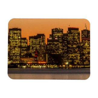 Mooie zonsondergang in San Francisco Magneet