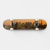 Mooie zonsondergang in San Francisco Skateboard (Horizontaal)