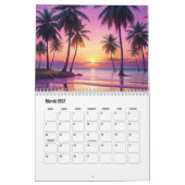 Mooie zonsondergang kalender (Mar 2027)