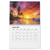 Mooie zonsondergang kalender (Feb 2026)